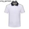 Projektantka marki męskiej koszulki Polos Men T-shirt z krótkim rękawem Single Lapel Shirt T-Shirt T-shirt Polo