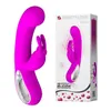 Vibradores G Spot Spot Rabbit Vibrator Brinquedos sexuais femininos para mulheres Vibradores duplos Sexo clitóris Produtos de sexo brinquedo para adultos Eróticos masturbadores 230303