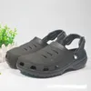 First Layer Cowhide Men's Breathable Outdoor Casual Hole Beach Shoes Sandals American