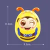 Rattles Mobiles Baby Rattle Mobile Doll Bell Blink Eyes Teether Toy Fun For Borns Gift Baby 012 månader Toys Babies Interactive Toys For Kids 230303