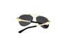 Hommes Classique Marque Lunettes de soleil polarisées Rétro femmes Lunettes de soleil Designer de luxe Lunettes Band Metal Frame Designers Lunettes de soleil Femme Lunettes de protection UV S971