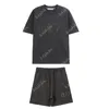 Ess Mens Tracksuit Designer Sportwear Suit Men Woman Two Piece Set 1977 T Shirt Shorts Jogging Streetwear Clothes
