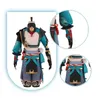 Costumi anime ROLECOS Gioco Genshin Impact Gorou Cosplay Come Men Uniforme da combattimento Fox Boy Come Halloween Women Cosplay Come Set completo Z0301