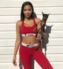 2023 Women Bra Tracksuit Sleeveless Brand Designer Vest Pants Legging 2 Piece Set Summer Outfits Fitness GYM Sportswear Crop Top Two Piece Sets XS-XL