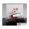 その他のスキンケアツールMyM Derma Pen 5 Speed Electric Mirco Needle Tima N2C 2 PCS針付きDERMAPENカートリッジドロップデリバリーHEALT DHACS