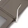 Wallets CUIKCA Slim Leather Wallet Coin Bag Money Clip Card Cases Zipper Women Men Wallet Pull Type ID Credit Card Holders HaspL230303