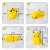 Pokemon Pikachu Night Light Cute Anime Miękka światła sypialnia łóżka Mini lampa LED