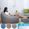 Voiture DVR Chaise Couvre Grands Petits Canapés Paresseux Er Chaises Sans Remplissage Lin Tissu Chaise Longue Siège Pouf Pouf Puff Canapé Tatami Salon T2 Dh4Zp