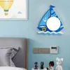 Applique murale nouveauté ventilateurs basket-ball enfants luminaire chevet chambre moderne décoration de la maison applique éclairage