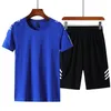 Designer-Herren-Trainingsanzug, Sommer-Sweatshirts, Sweat-Kleidung, kurze Trainingsanzüge für Damen, Sportbekleidung-Sets, Jogging, rote T-Shorts, Anzug, Mode, Fitnessstudio, Biene, bedruckt, asiatische Größe M-3XL