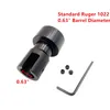 Ruger 1022 Soda Filter Pop Bottle 0.63" Dia. Cleaning Patch Trap Muzzle Adapter 10/22 for Napa 4003 WIX 24003