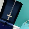 gold cross filled wholesale handmade jewelry chain link pendant necklace designer for women men set couple fashion Wedding Party Thanksgiving Day Valentine girl