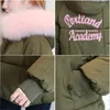 Frauengrabenmäntel Baumwolle Frauen Kurzer Absatz 2023 Winter Parka Jacke Mit Kapuze Lose Daunen Gepolsterte Feste Farbe Brot Kleidung W864