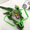 Sacs d'école Mode parent-enfant créatif 3D dinosaure sac à dos mignon Animal dessin animé en peluche sac à dos dinosaures sac pour enfants enfants cadeaux 230302