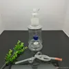 Raucherzubehör Super Mouth Rose Glasfilter Wasserflasche Großhandel Glasbongs Ölbrenner Glas