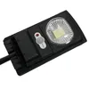 30W Solar Street Light Outdoor 54LED High Bright Motion Sensor Waterproof IP66 för Yard Garage Garden Solar Lamp8464908