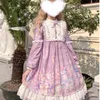 Повседневные платья японская вечеринка принцесса сладкое лолита платье винтажное кружев