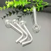 nSmoking Pipes ew Europe and Americaglass pipe bubbler smoking pipe water Glass bong Right angle glass pot