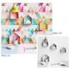 Wallpapers Noordse afneembare wandsticker voor Chidren's Room mode waterdichte PVC zelfklevende behangmeubels geometrisch