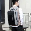 Torby szkolne wodoodporne plecak biznesowy Mężczyźni USB S 15 6 -calowe laptop duże dudy pojemnościowe do pakietu tylnego 230303