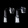 Smoking Pipe Accessory Q004 Quartz Banger Nail 4mm Thickness 10/14/19mm Male/Female Frosted Joint Glass Bong Tool 6 Models