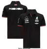 F1 Racing Polo Shirt Lapel Sports 티셔츠 짧은 슬리브가있는 팬을 맞이할 수 있습니다.