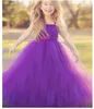 Girl Dresses Girls Maxi Dress Wedding Bow Voile Princess Party Clothes Baby Birthday Elegant Long 2 6 8 10 11 12 13 14 Years Old