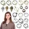 Brooches Viking Retro Brooch Collection Penannular Shoulder Shawl Scarf Clasp Cloak Pin Medieval Metal Badge