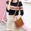 Borse da sera Borsa a tracolla da donna Tassel Messenger Satchel Tote Crossbody Phone Over Mens Small