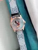 Women's printed watch band lady watches waterproof luxury Electronic movement TOP 38mm