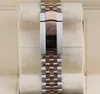 Designer relógio masculino relógio automático safira M126331 café 41MM à prova d'água 50M pulseira de relógio de ouro rosa ajustável faixa de presente de feriado caixa original