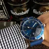 ABB_WATCHESメンズウォッチメカニカルモダンなビジネス腕時計ラウンドステンレス鋼防水日日付ピンバックルラバーウォッチ2024