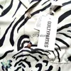 Mäns casual skjortor Wacko Maria Full Tiger Pirnt White Hawaiian Men Women Short Shirt T230303