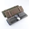 Watch Boxes Cases Canvas Nylon Oil Wax Watch Pouch Bag Tools Watch Case Holder Organizer Portable Military Watches Jewelry Display 007 Waterproof 230302