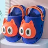 Slipper 0-6y Kids Bugs Clogs Summer Baby Birly Boys Sandals Cartoon Cat Toddler Beach Slippers Children Thervies Non Slip Garden Shoes Y22 T230302