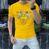 T-shirts pour hommes T-shirt design pour hommes Printemps Été Hommes T-shirts Vacances Manches courtes Lettres décontractées Impression Tops Taille T-shirts pour hommes Polos