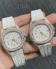 2023itos High Top Top Brand Custom Dign Men Woman Luxury Original Hand Set Iced Out Diamond Moissanite Watch for Rappersbgup