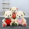 Animali di peluche Giocattoli di peluche Orsacchiotto Bambola di peluche Teddys Bear Ins Orsi colorati Bambole cingolate Regalo per bambini di Natale Ornamento per la casa 28cm E41