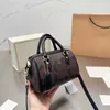 NIEUWE LUXURES Designer tas 6 kleur lederen schoudertassen vrouwen mode c letters print portemonnee handtas strand draagtas portemonnee 230303