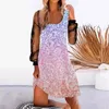 Abiti casual Donna Elegante Patchwork Scava fuori il vestito Sexy Mesh Paillettes O-Collo Manica lunga Retro Party Clubwear Abiti Vestaglie