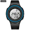 Orologi da polso Addies Orologio da uomo impermeabile Sport all'aria aperta Sveglia multifunzione elettronica Digital Reloj Hombre