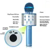 Microphones Professional Kid Gift Bluetooth Wireless Microphone Karaoke Speaker KTV Music Player Singing Recorder Handheld