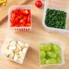 Keuken Scallion Gember Knoflook Opslagcontainers Plastic 4 Rooster Scallion Opbergdoos Met Deksel Thuis Fruit Groente Subpakket Box Contenedores De Almacenamiento