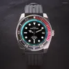 Wristwatches MINUTETIME Automatic Mechanical Waterproof Watch For Men NH35 Luminous Stainless Steel Sapphire Mens Watches Male