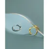 Boucles d'oreilles dos SHANICE S925 argent Sterling Ins minimaliste Mobius torsion oreille manchette Clip sur pour femmes fille sans boucles d'oreilles Piercing