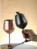 304 كأس نبيذ نبيذ من الفولاذ المقاوم للصدأ من الفولاذ المقاوم للصدأ للتخييم في السفر وحوض سباحة الكأس المحمولة الزجاج المعدني للمعادن للأحداث في الهواء الطلق.