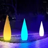 Golvlampor LED Street Lamp Atmosphere Event Exhibition Outdoor Luminous Waterproof Landscape Villa Courtyard Decorative