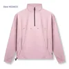 Męska bluza sporty modowe marka Asr 'v Hoodies Autumn zip szyja amerykańska kieszonkowa kieszonkowa kieszonkowa sznurka