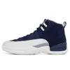 Jumpman 12 12S mens basketskor Twist Ovo White Fiba Hyper Royal University The Master Taxi Dark Concord Influ Rame Utility Roy Tral