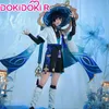 Anime -kostuums Wanderer Scaramouche Cosplay Game Genshin Impact Dokidokir Cosplay Come Genshin Impact Wanderer Cosplay Christmas Z0301